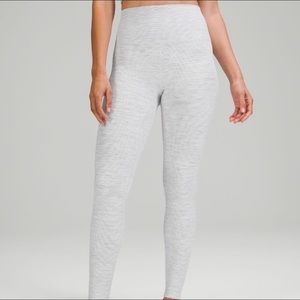 Align High Rise 25” NWT - We are from Space Nimbus Battleship - Size 6